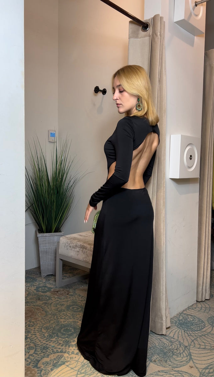 En Cut out at waist backless maxi dress  It Girl PR