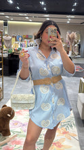 Load image into Gallery viewer, Y 75351 stripes paisley aplique