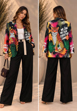Load image into Gallery viewer, Lc stamp jacket animal print