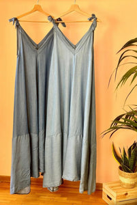 Lc denim maxi dress