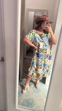 Load image into Gallery viewer, N shirt linen print dress