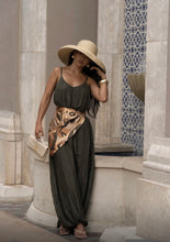 Load image into Gallery viewer, Lc satin jumpsuit aladin