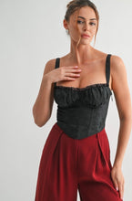 Load image into Gallery viewer, E black corsette