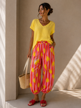 Load image into Gallery viewer, Lc lemon stripe pants