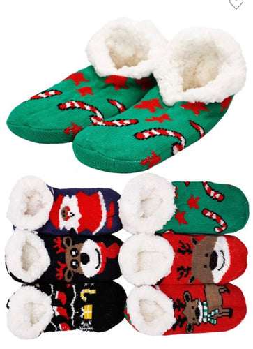 Cz Fuzzy sherpa Fleece socks sleepers