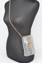 Load image into Gallery viewer, Hd rhinestone clear belt bag