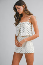 Load image into Gallery viewer, M 2pcs. Skort set polka dots