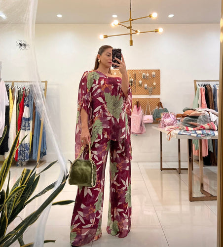 Lc silky print 2pcs set