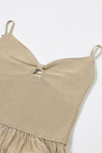 Load image into Gallery viewer, R  Ecru pleated strap dress