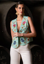 Load image into Gallery viewer, K Embroidery vest