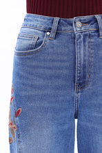 Load image into Gallery viewer, B embroidery jeans