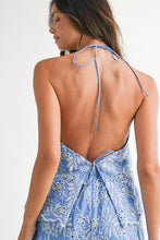 Load image into Gallery viewer, M halter neck top and shorts set