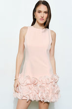 Load image into Gallery viewer, I ruffles blush dress