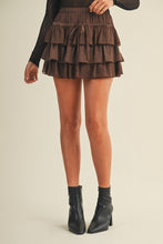 Load image into Gallery viewer, Ms tiered ruffle skort