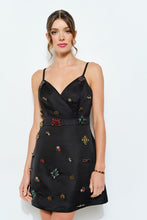 Load image into Gallery viewer, I Black dress embellishments dress