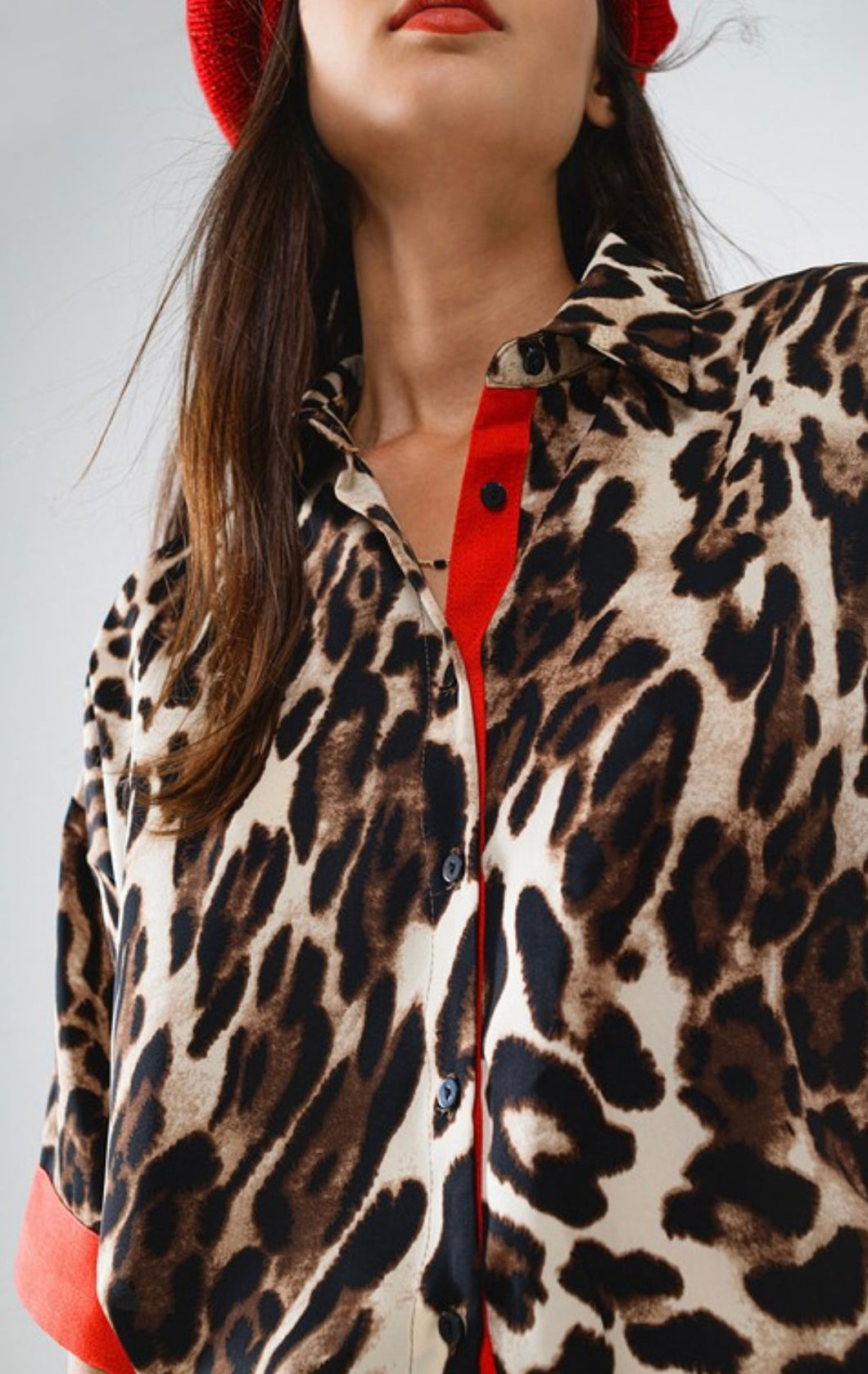 Q shirt animal print