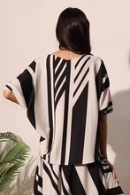 Load image into Gallery viewer, T sienna stripes drawstring dolman top