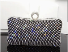 Load image into Gallery viewer, Pp rhinstone clutch