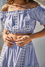 Load image into Gallery viewer, Eb 2pcs skirt set