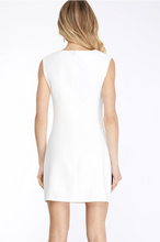 Load image into Gallery viewer, Ss sleeveless asymetrical neck dress