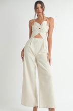 Load image into Gallery viewer, Eb flower  linen jumpsuit