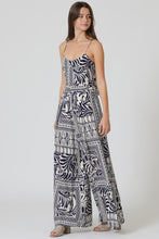 Load image into Gallery viewer, A Navy open back jumpsuit