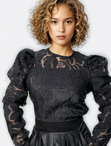 N black lace top