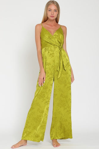 A adjustable strap waisted jumpsuit