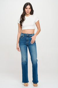 Sp  High rise basic flare jeans 2771