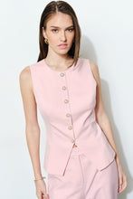 Load image into Gallery viewer, I Pink 2pcs vest/pants set
