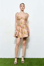 Load image into Gallery viewer, I Brocade flower dress