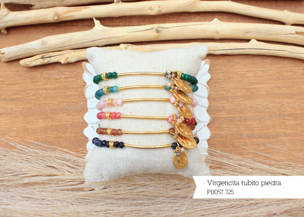 Ll tubito virgencita  pulsera