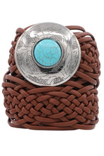 Load image into Gallery viewer, Ab Faux leather bohemian belt