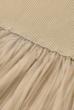 Load image into Gallery viewer, R  Ecru pleated strap dress