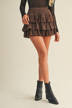 Load image into Gallery viewer, Ms tiered ruffle skort