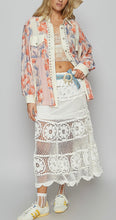 Load image into Gallery viewer, P flare midi crochet skirt