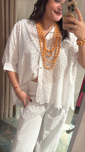 K eyelet 2pcs palazzo pants