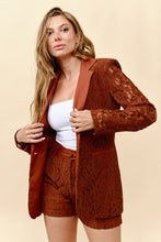 Load image into Gallery viewer, Tc lace 2 pcs blazer set