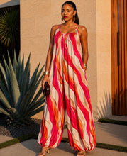 Load image into Gallery viewer, N Jumpsuit waves print