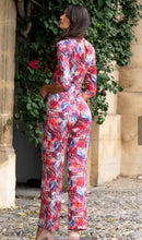 Load image into Gallery viewer, K print silky jumpsuit