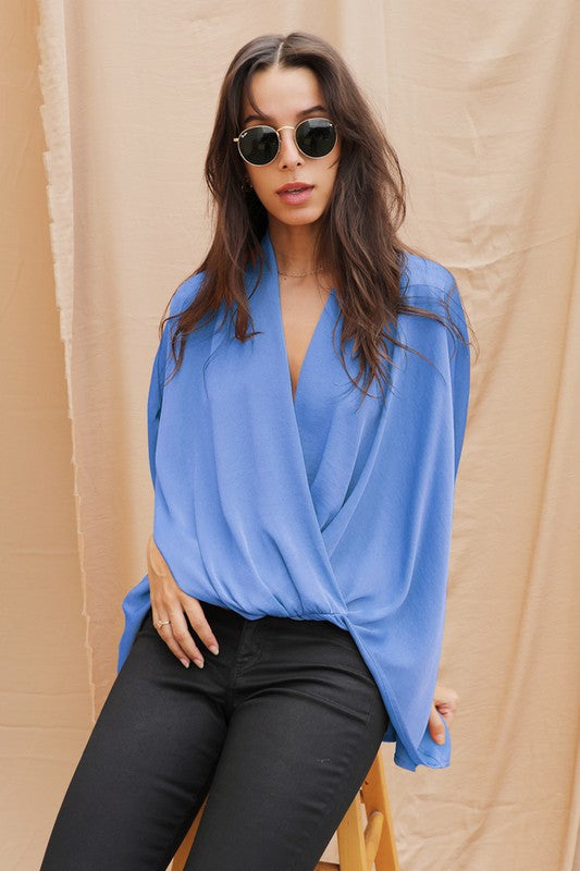 T surplice caftan top