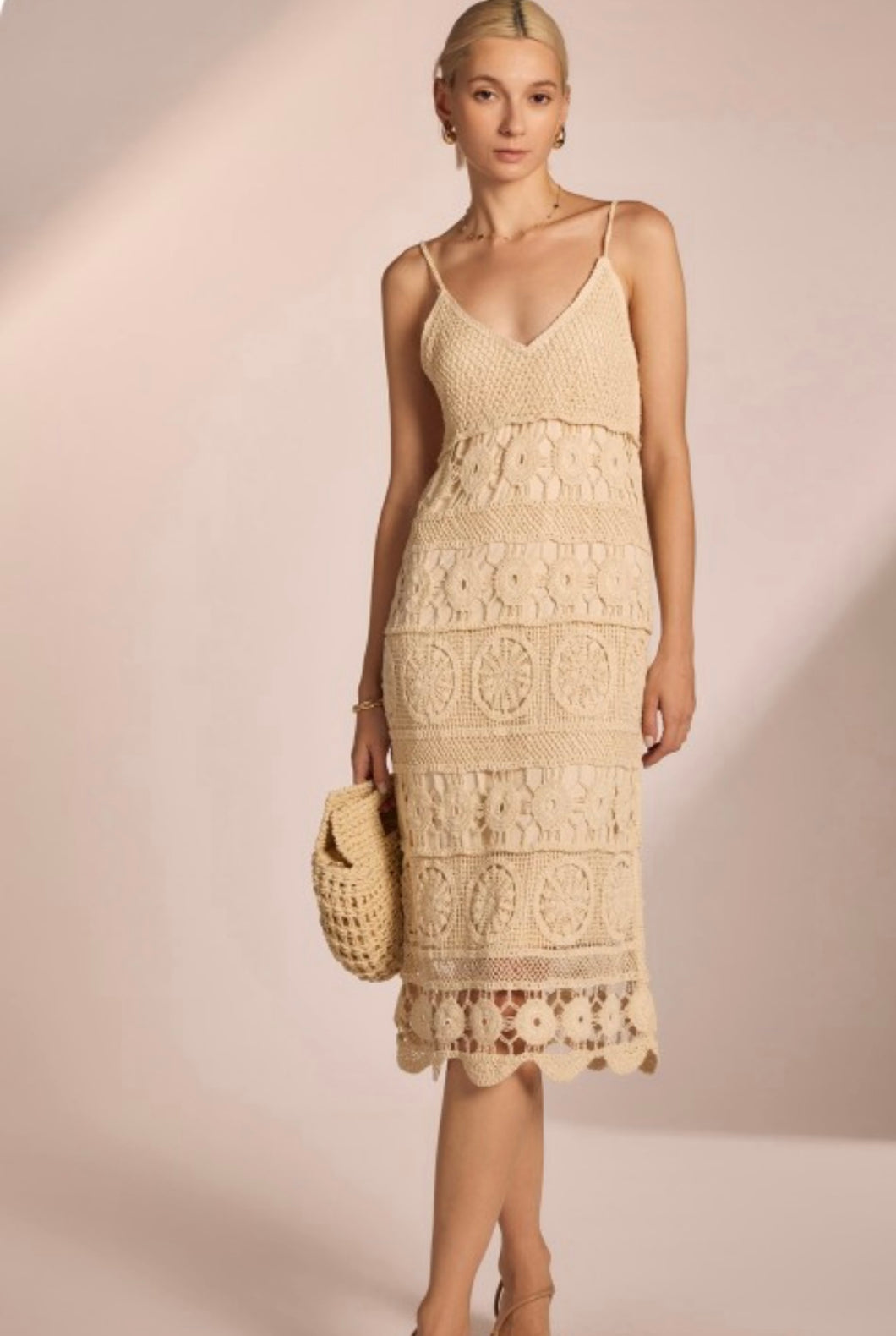 Sb crochet cami dress