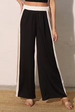 Load image into Gallery viewer, T Bubble halter top/color block pants