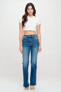 Sp  High rise basic flare jeans 2771