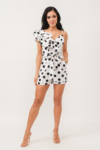 Load image into Gallery viewer, Tc polka dots romper