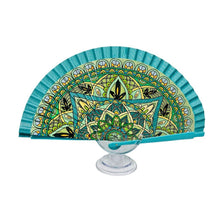 Load image into Gallery viewer, Spain wood painted fan