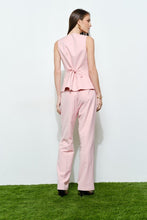Load image into Gallery viewer, I Pink 2pcs vest/pants set