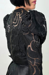 N black lace top