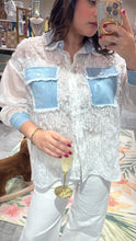 Load image into Gallery viewer, Y 5090 sequence sheer shirt