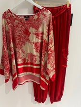 Load image into Gallery viewer, N blouse print satin